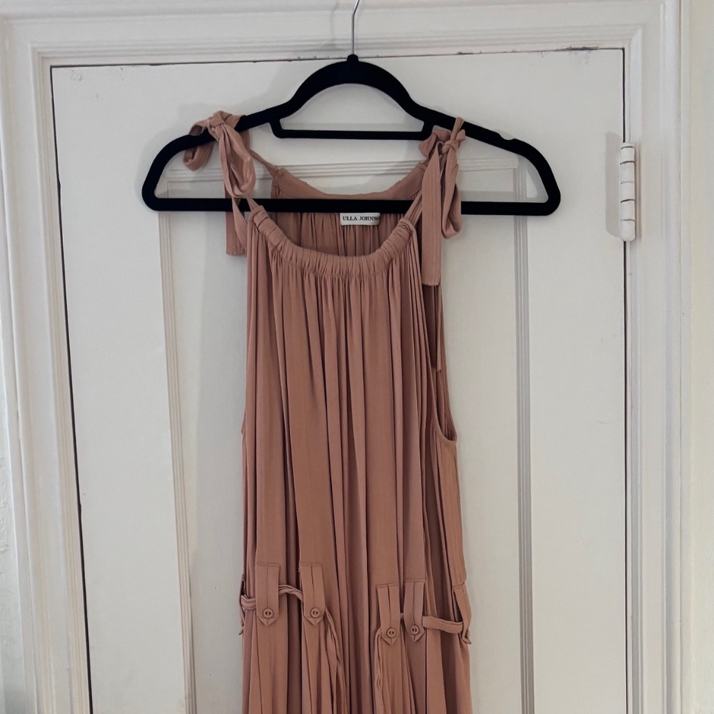 Ulla Johnson Joni Dress Size 6 - light orangey/nude